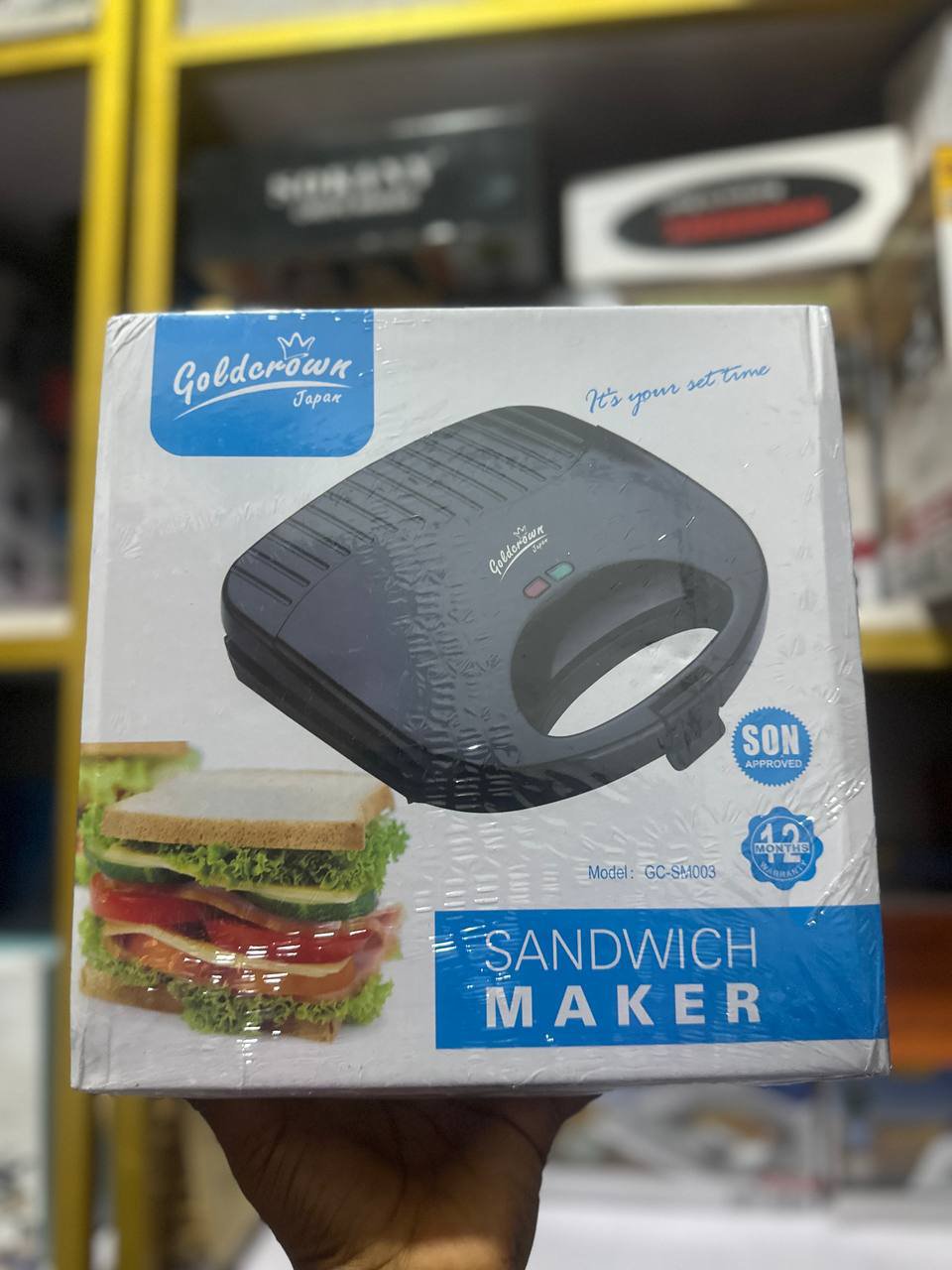 Gold Crown 2 face Toaster