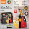 Raf Red Slow Juicer