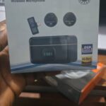 wireless mic with megnetic and iphone and Tab c