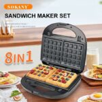 Sokany 8in1 Sandwich maker - Image 2