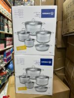 Turkish Korkmaz 18/10 Stainless Pot sets(1902 pro)