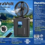 16inch duravolt mist fan  rechargeable.       110,000