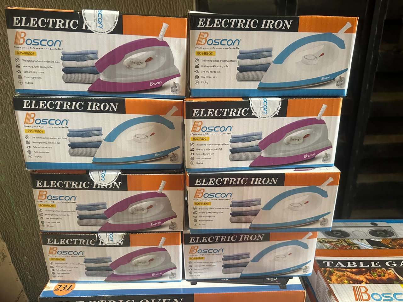 2026/07/1002103521.jpg Boscon Electric Dry Iron - Image 1
