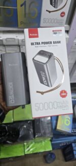 Yoobao ultra power bank high capacity 
50000mAh
185w can charge new model lap top tab c