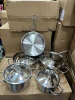 Turkish Korkmaz 18/10 Stainless Pot sets - Image 2