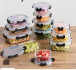 High grade borosilicate 12pcs Glass Storage Set - Image 3