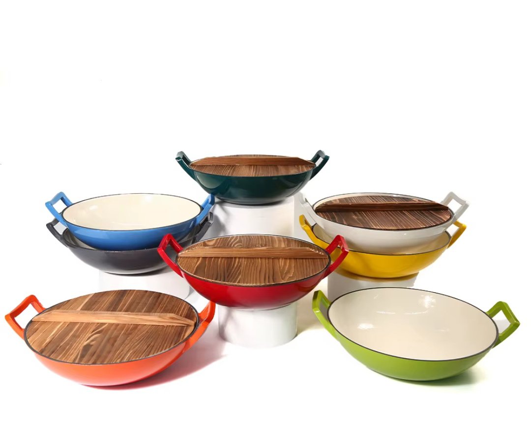 2026/08/1002105567.jpg Cast Iron Wok Pan - Image 1