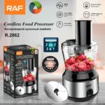 Raf Rechargeable Food Processor