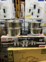 Luxury 18/10 Tri-ply 304 Stainless steel Cookware (4sets)