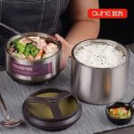 Tedemei Double Layer Stainless Food Flask - Image 2