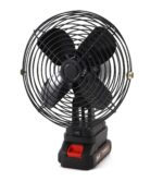 Rotating Rechargeable Lithium Fan( comes with two 48v batteries )