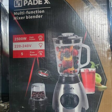 PADE X  multi function blender  think Glass top.