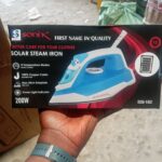 sonik solar steam iron      200w.